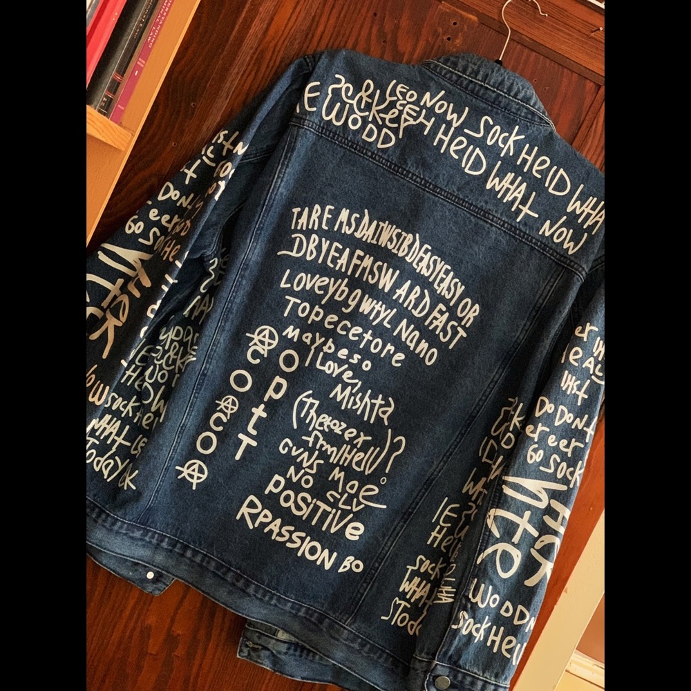 Printed Denim Jacket - image 3